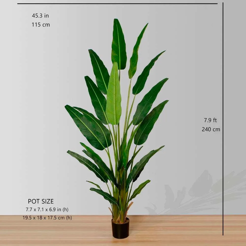 Senior kunsmatige reisigers palmboom potplant
