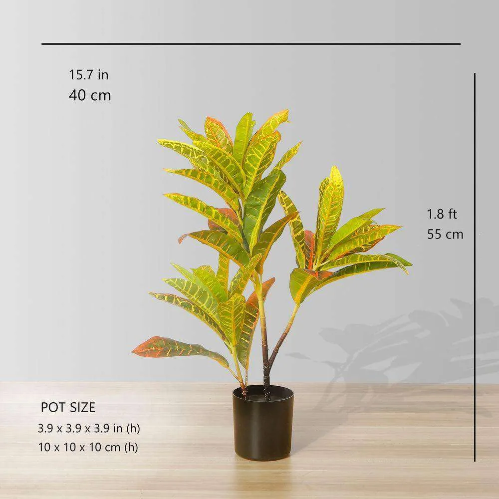 Kunsmatige Crotons Potted Plant