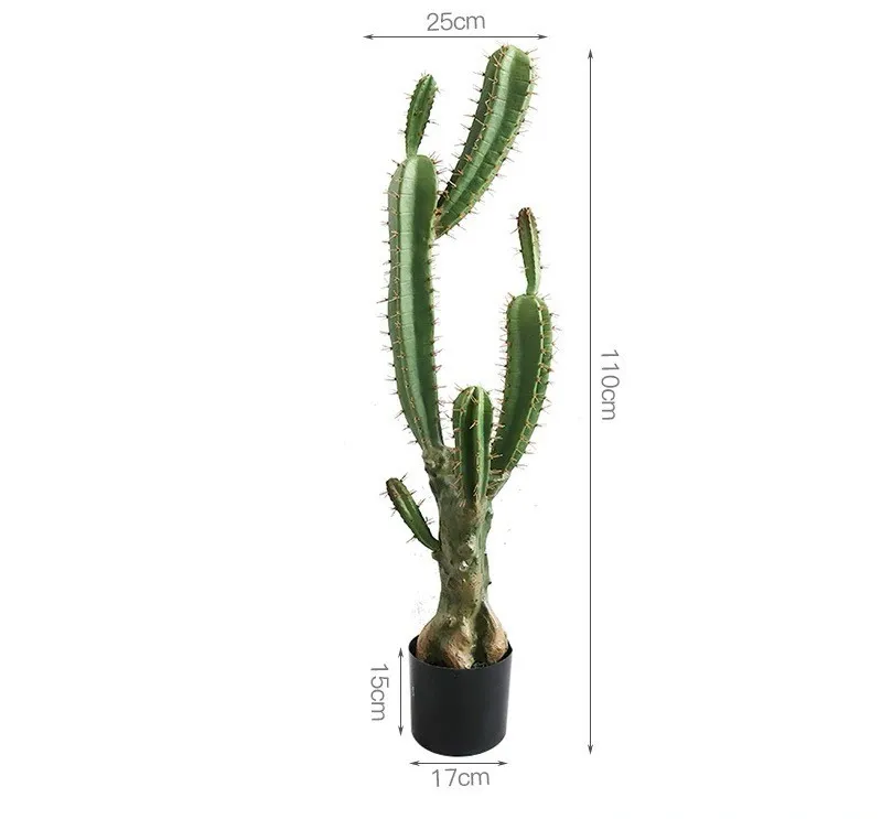 Kunsmatige kaktuspotplant