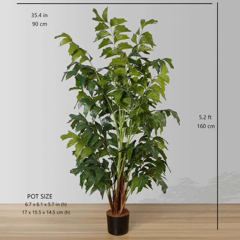 Kunsmatige visstert palmboom potplant (meerdere groottes)
