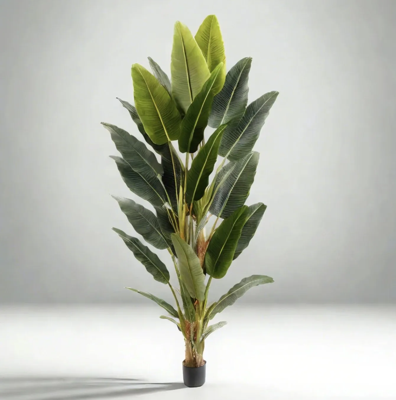 Senior kunsmatige voël van die paradyspotplant (meerdere groottes)