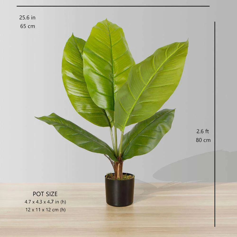 Kunsmatige spathifyllum blaarpotplant (meerdere groottes)