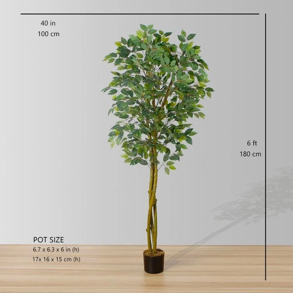 Kunsmatige Ficus Tree Potted Plant (meerdere groottes)