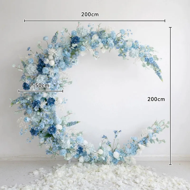 Moon Flower Arch Stel vir huwelikspartytjievoorstel dekor