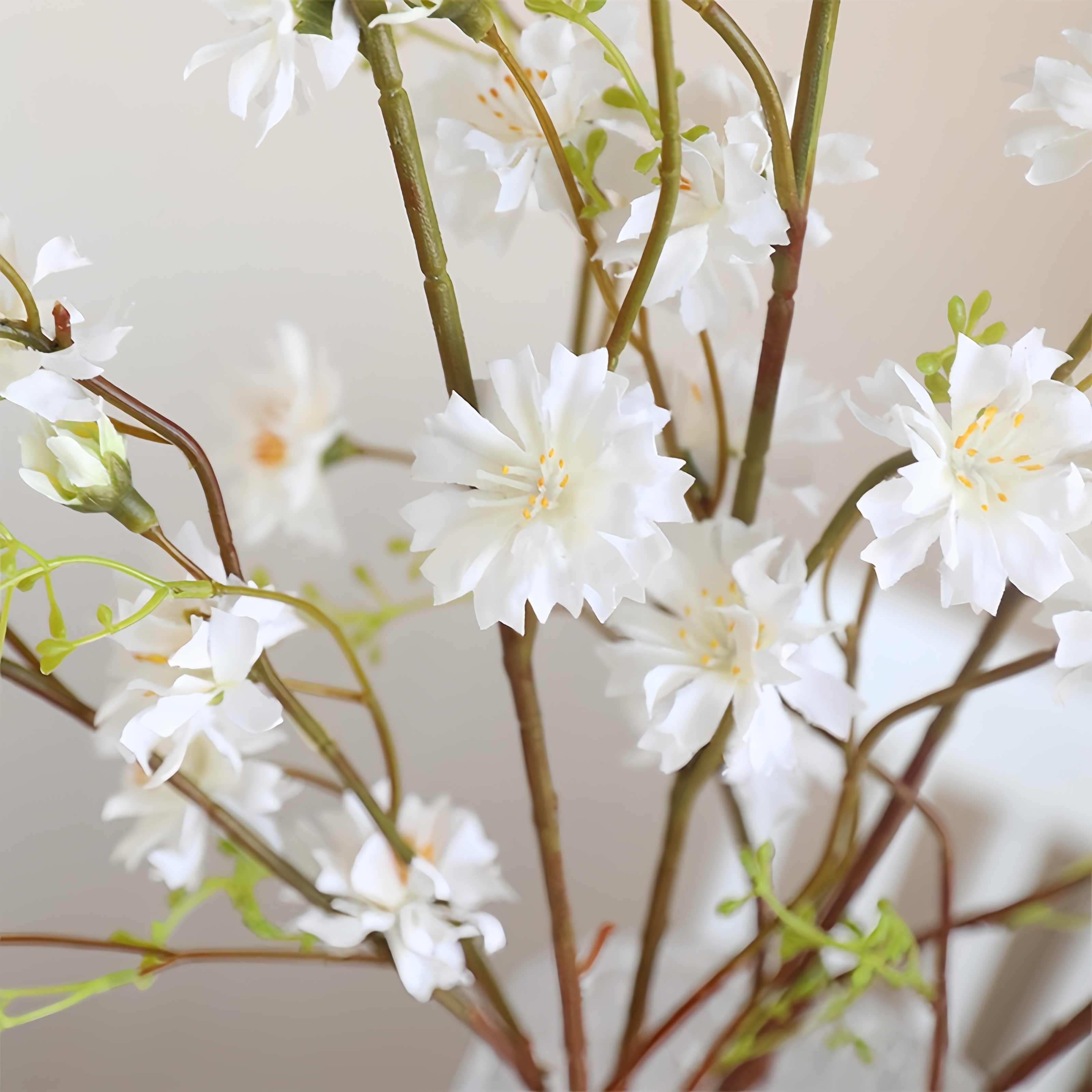 Kunsmatige Willow Chrysanthemum -tak