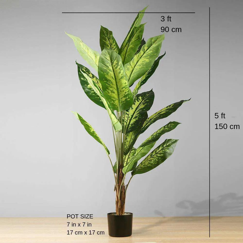 Kunsmatige immergroen potplant
