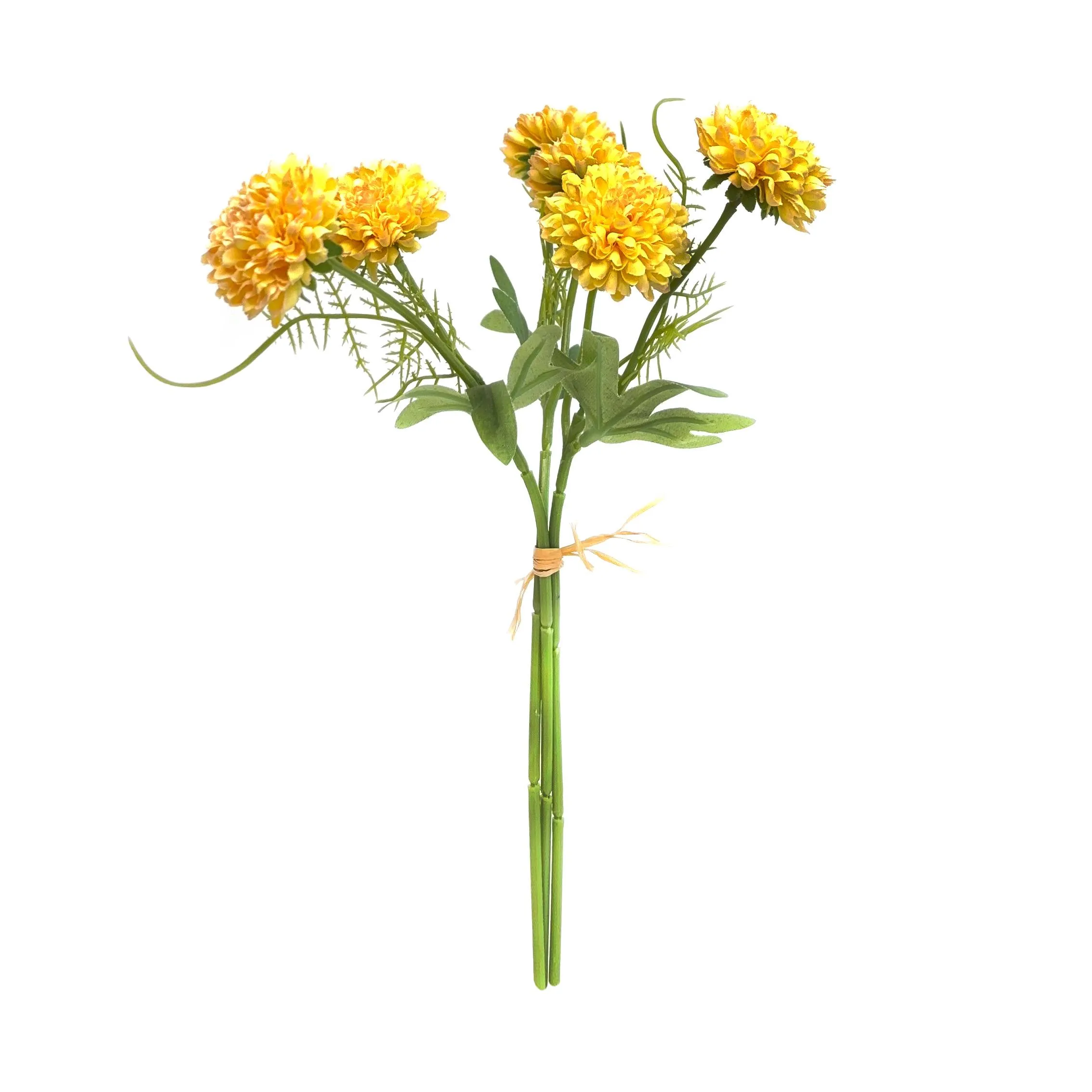 'N klomp chrysanthemums