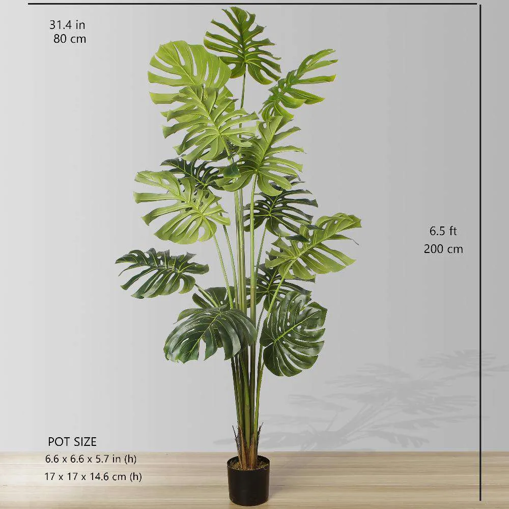 Kunsmatige Monstera Potted Plant (meerdere groottes)