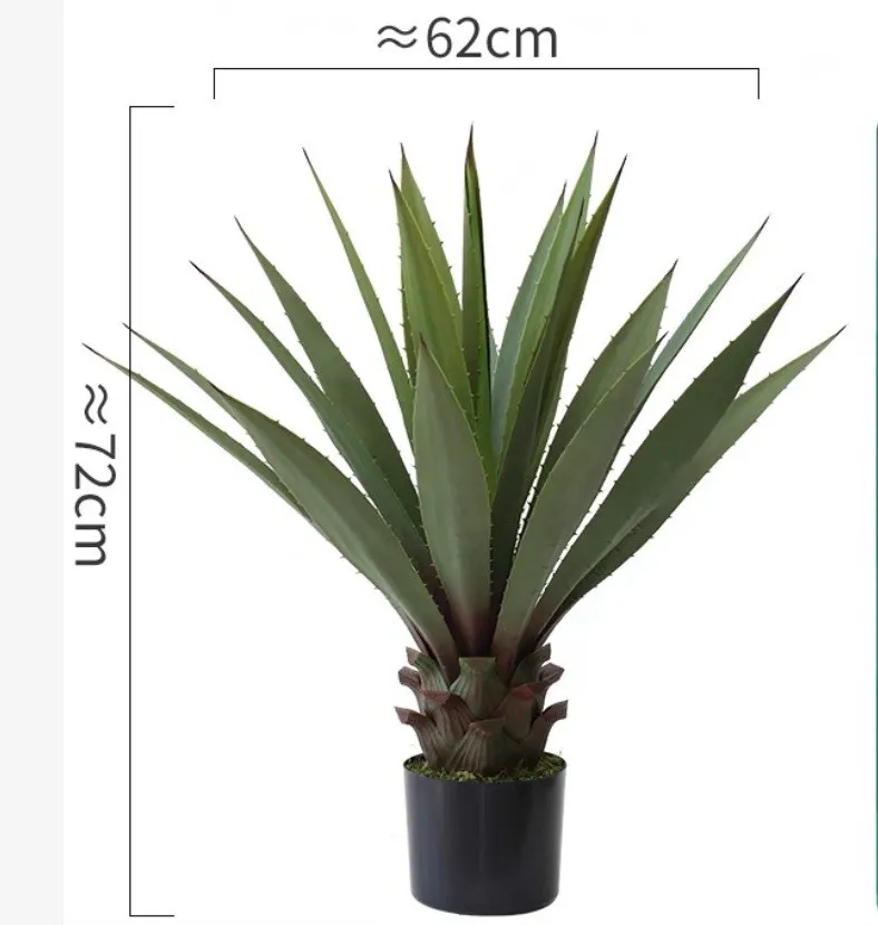 Kunsmatige agaveboom potplant