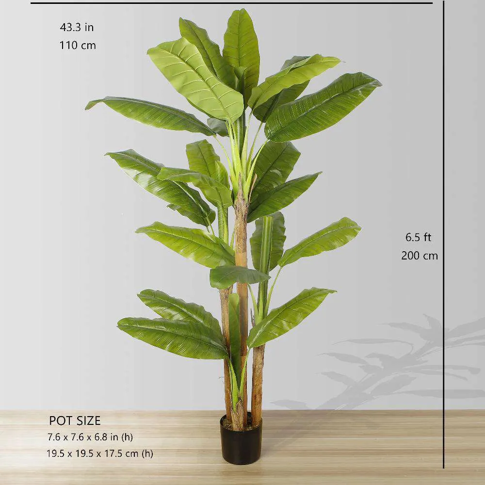 Anna kunsmatige piesangboom potplant