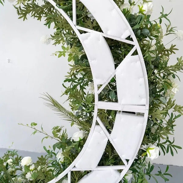 Moon Flower Arch Stel vir huwelikspartytjievoorstel dekor