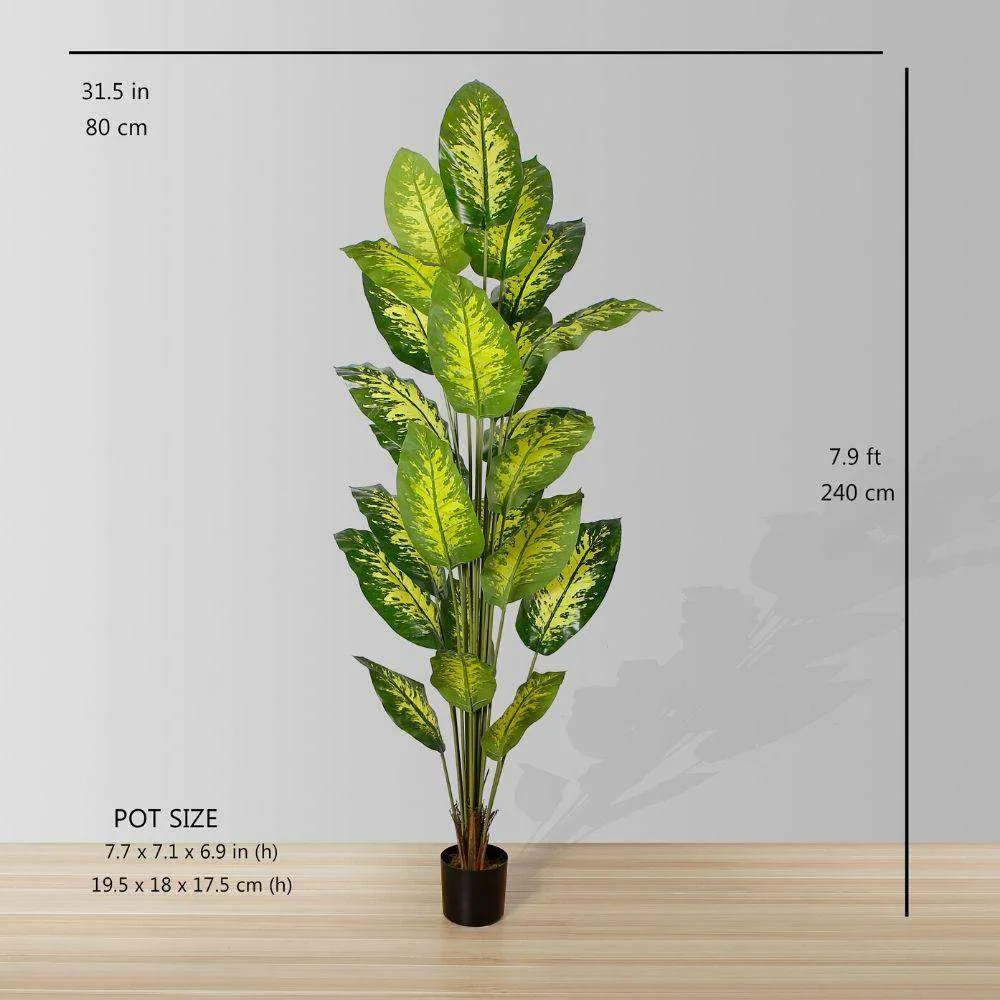 Kunsmatige immergroen potplant