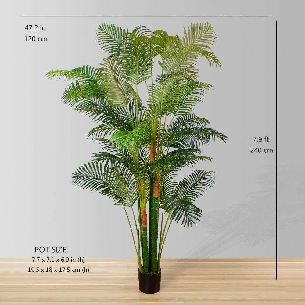Hawaii kunsmatige palmboompotplant