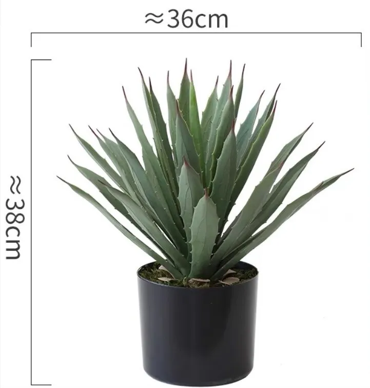 Kunsmatige agaveboom potplant