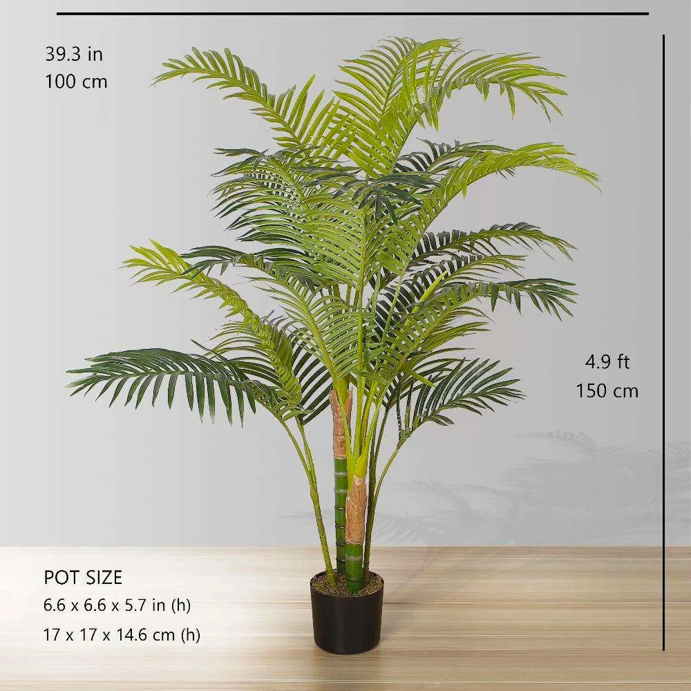 Hawaii kunsmatige palmboompotplant