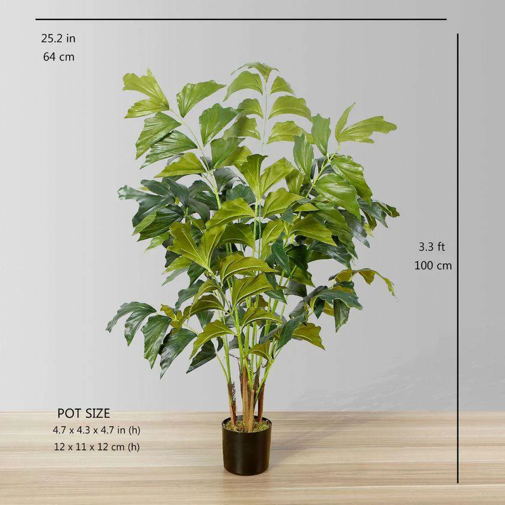 Kunsmatige visstert palmboom potplant (meerdere groottes)
