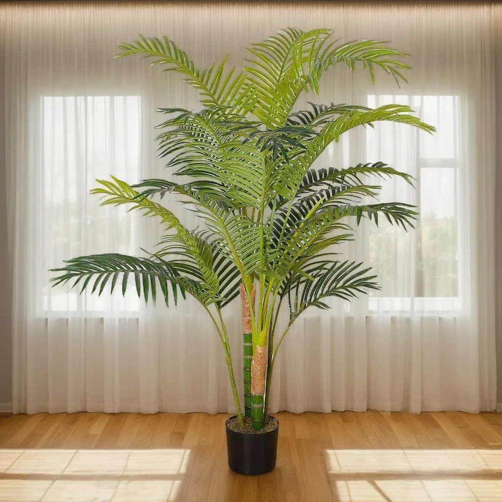 Hawaii kunsmatige palmboompotplant