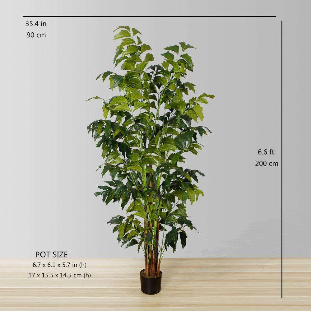Kunsmatige visstert palmboom potplant (meerdere groottes)